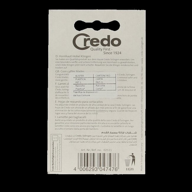 Credo Mesjes 20 Stuks