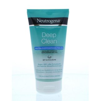 Neutrogena Deep clean verfijnende peeling  150 Milliliter