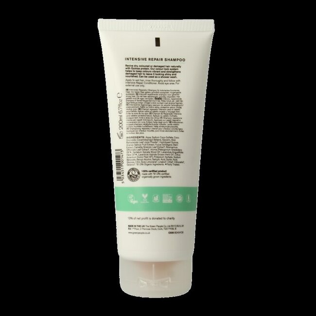 Green People Shampoo intensive repair 200 Milliliter