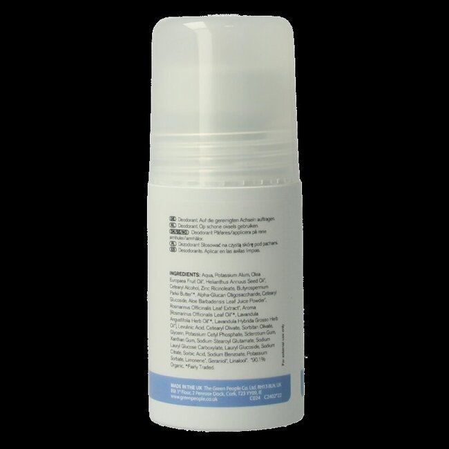 Green People Deodorant natural rosemary 75 Milliliter