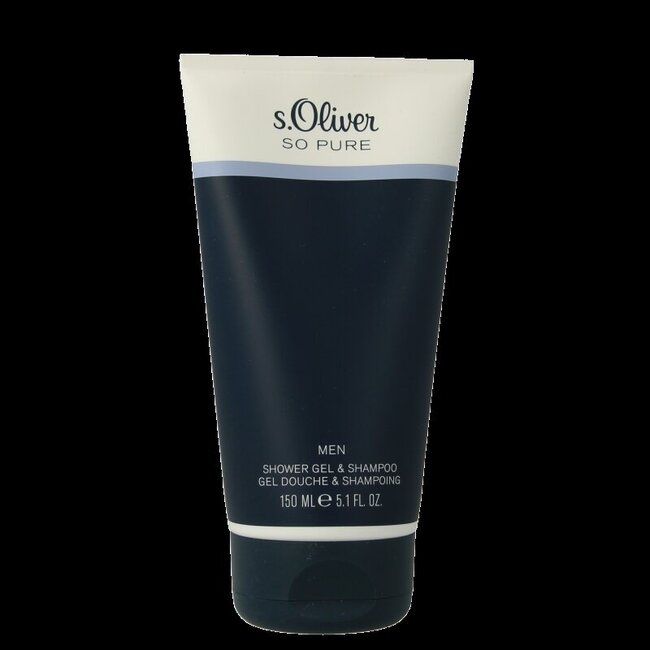 So pure men showergel & shampoo 150 Milliliter