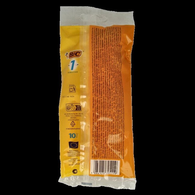 BIC Scheermesjes sensitive 1  10 Stuks