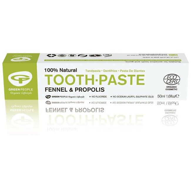 Tandpasta fennel & propolis muntvrij 50 Milliliter
