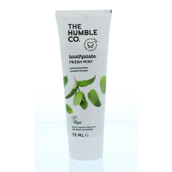 Tandpasta natural fresh mint 75 Milliliter