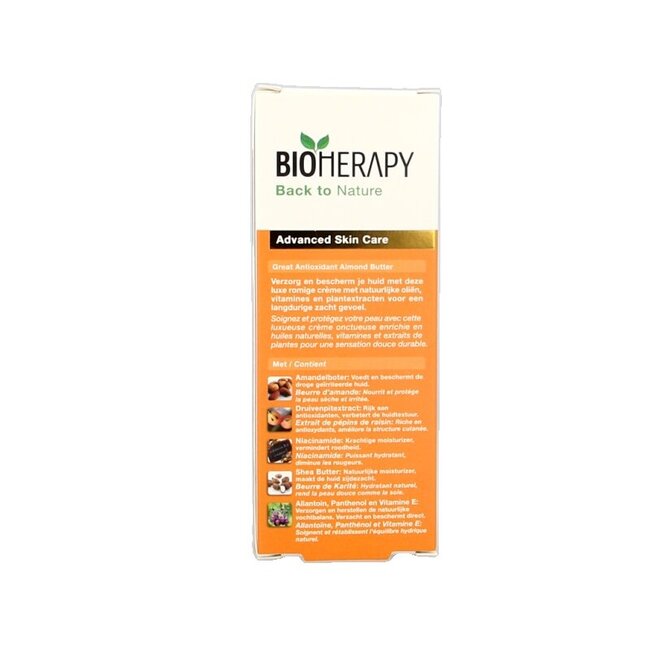 Bioherapy Great antioxidant almond butter hand body cream  20 Milliliter