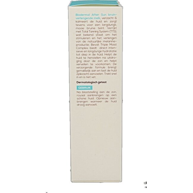 Biodermal Aftersun bruinverlengende melk 200 Milliliter