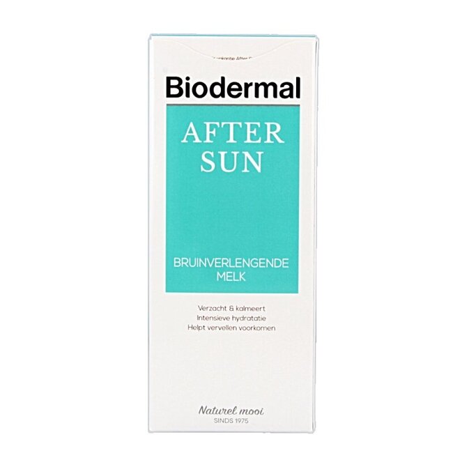 Biodermal Aftersun bruinverlengende melk 200 Milliliter