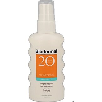 Biodermal Zonnespray hydraplus SPF20 175 Milliliter