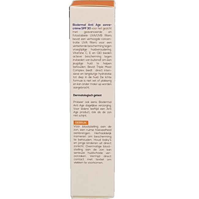 Biodermal Crème visage anti-âge SPF 30 40 ml