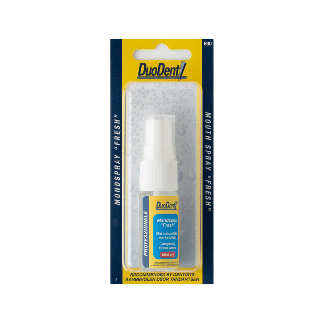 Mondspray fresh mintvrij 11 Milliliter