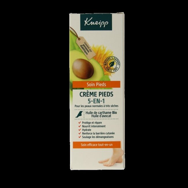 Kneipp Crème pour les pieds 5-en-1 75 ml