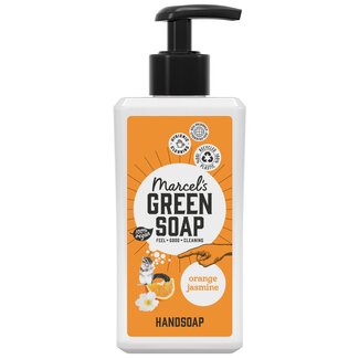 Marcel's Green Soap Handzeep sinaasappel & jasmijn 250 Milliliter