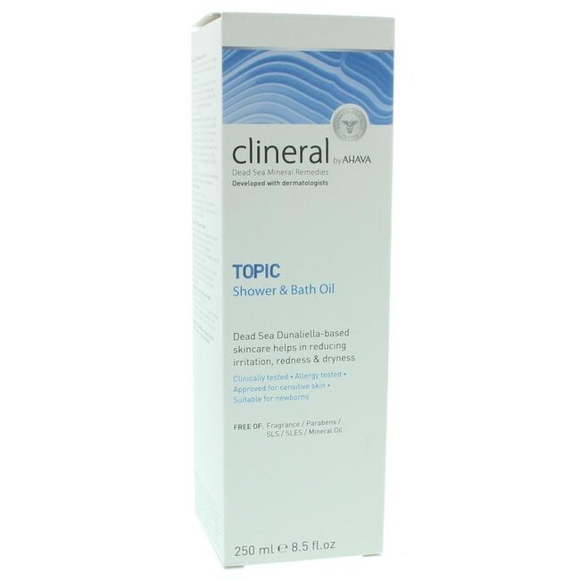 Clineral topic shower & bath oil  250 Milliliter