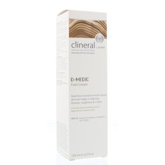 Ahava Ahava Clineral D-medic crème pour les pieds 125 ml