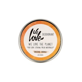 We Love The planet 100% natural deodorant original orange 48 Gram