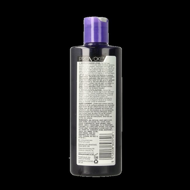 Shampoing Provoke Touch of Silver Brightening 200 ml