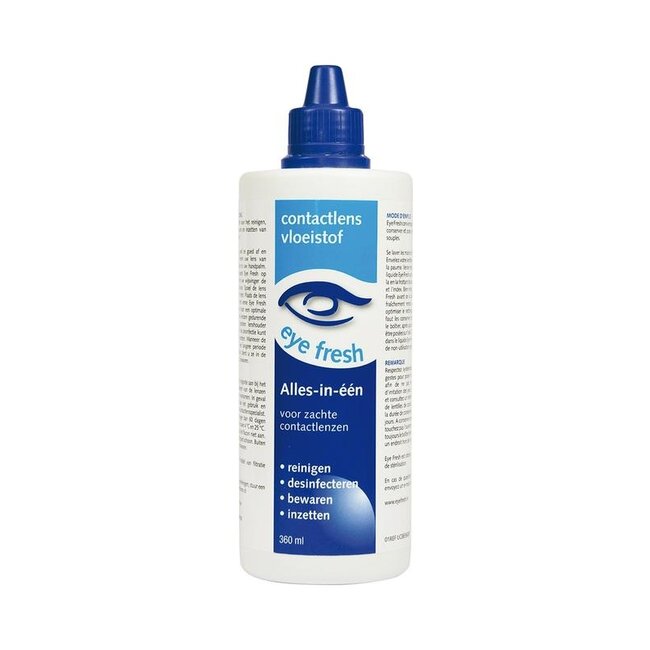 Eyefresh Alles-in-1 vloeistof zachte lenzen 360 Milliliter