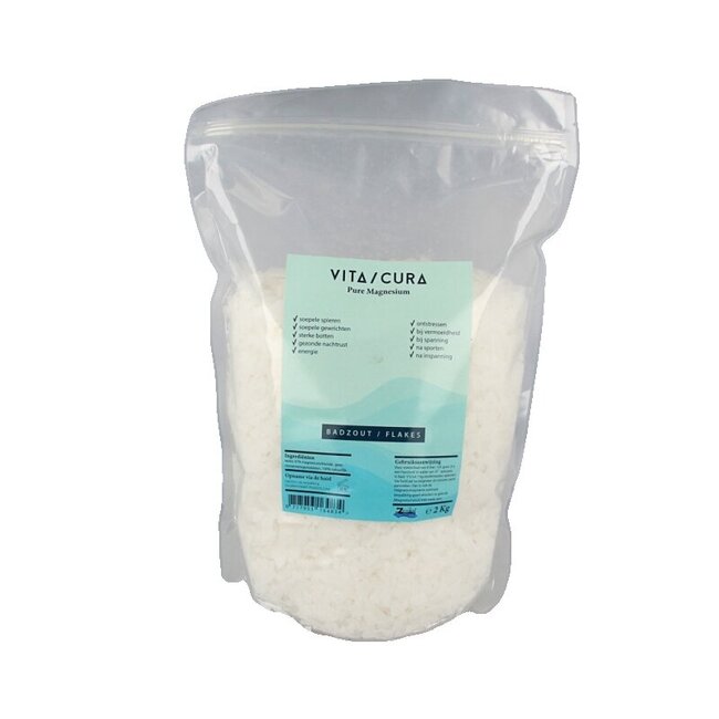 Magnesium zout/flakes 2 Kilogram