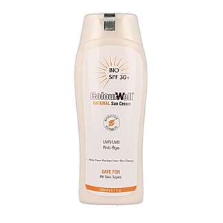 Colourwell Colourwell Crème solaire naturelle SPF30 200 Millilitres