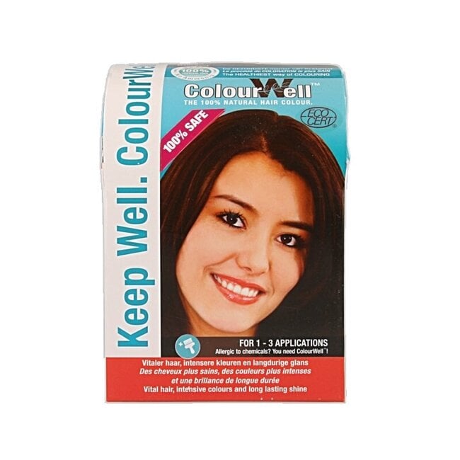 100% Natuurlijke haarkleur mahonie 100 Gram