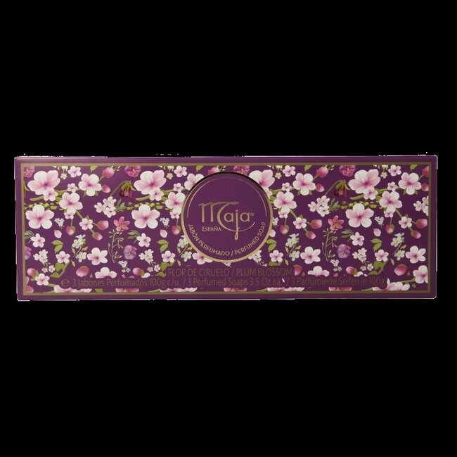 Plum blossom zeep 3 x 100 gram 300 Gram