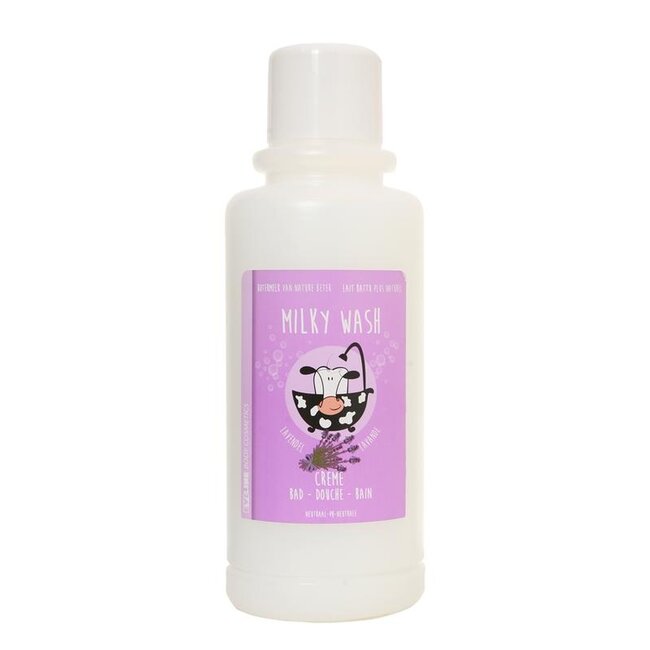 Botermelk bad & douche lavendel  2 Liter