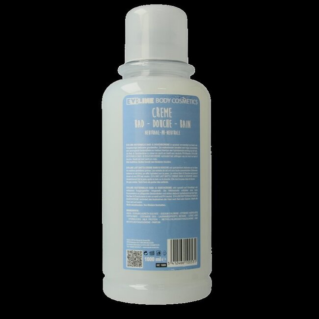 Evi Line Bain & Douche au Babeurre neutre 1 Litre