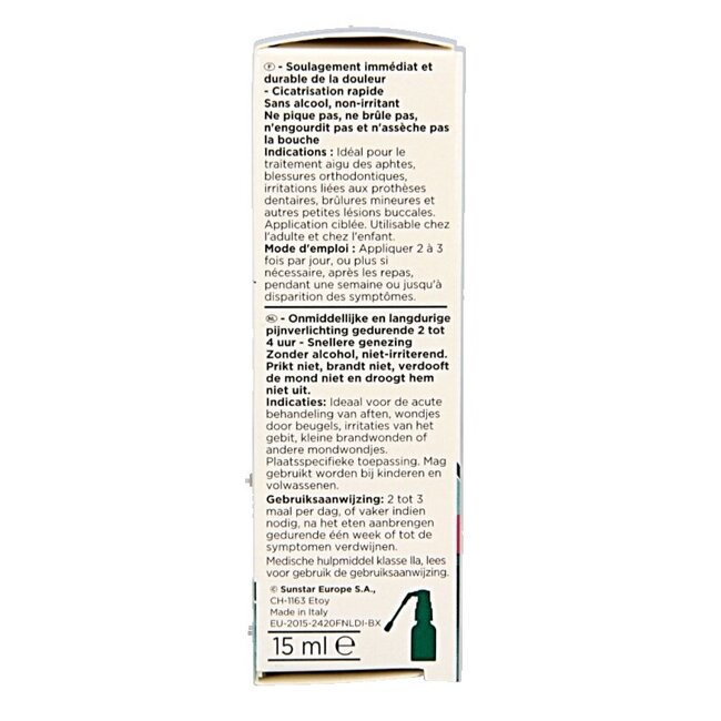 GUM Aftaclear spray 15 Milliliter