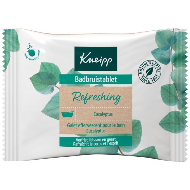 Badbruistablet refreshing eucalyptus 80 Gram