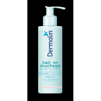 Dermolin Bad en douchegel CAPB vrij 200 Milliliter