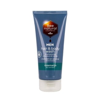Traay Bee Honest Hair & body wash men rozemarijn 200 Milliliter