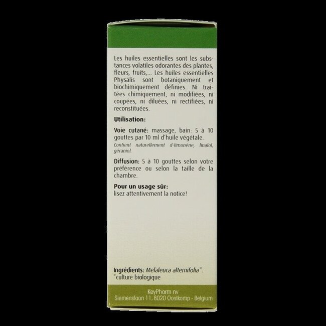 Physalis Tea tree bio 10 Milliliter