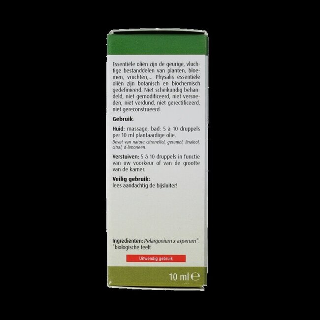 Physalis Géranium bio 10 ml