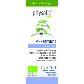 Physalis Physalis Menthe des champs bio 10 ml