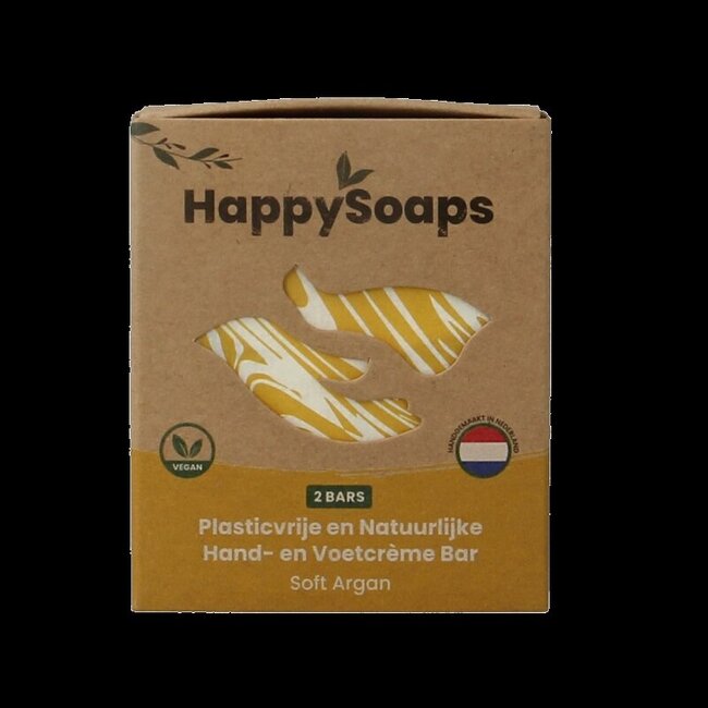 Hand & voetcreme bar soft argan 40 Gram