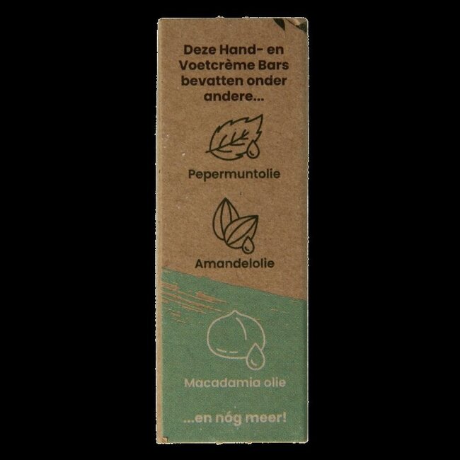 Happysoaps Barre crème mains & pieds Absolute Mint 40 g