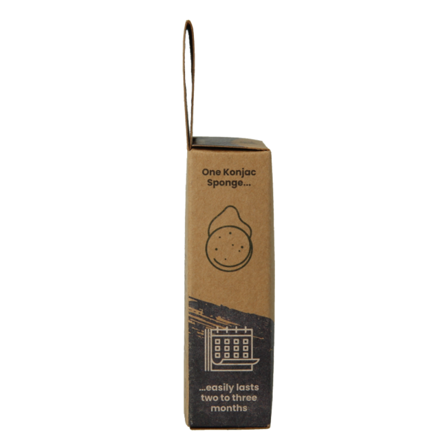 Happysoaps Konjac spons vette huid 1 Stuks