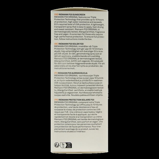 P20 Original spray SPF50+ 175 ml