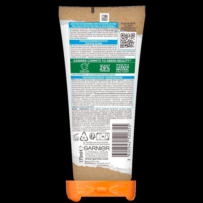 Lait Ambre Solaire Sensitive SPF50+ 175 ml