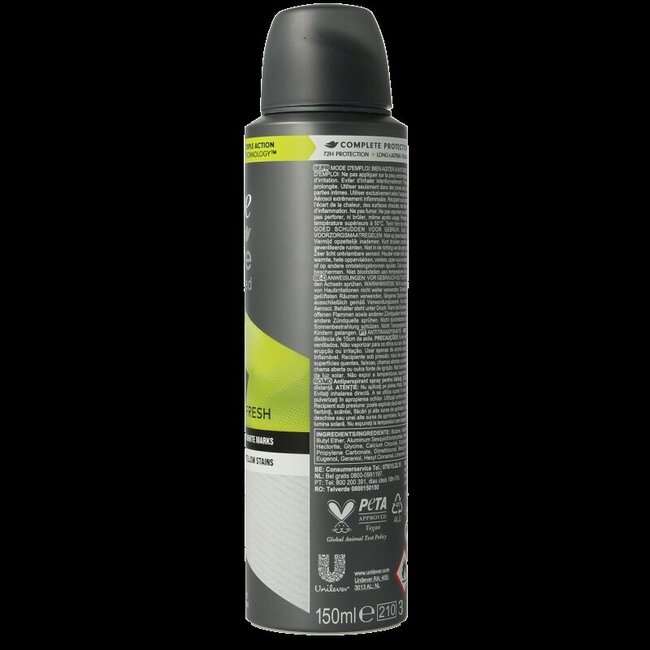 Dove Déodorant spray Men+Care invisible fresh 150 ml