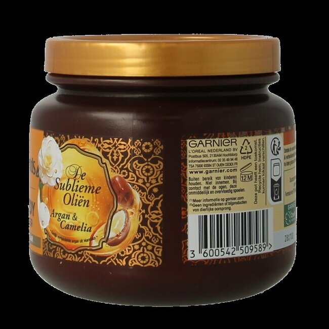 Garnier Loving blends masker  argan & cameliaolie subliem 340 Milliliter