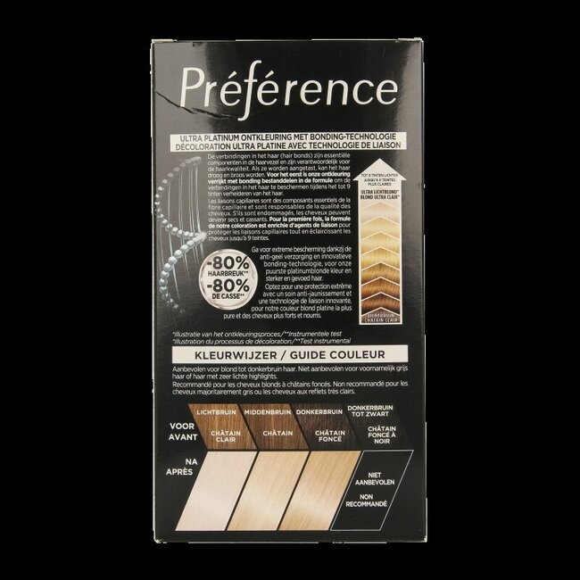 Préférence Bleach Ultra Platinum Décoloration 1 Kit