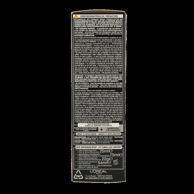 Préférence Bleach Ultra Platinum Décoloration 1 Kit