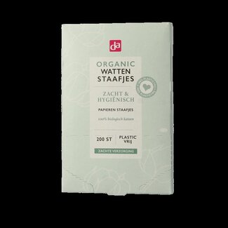 DA Wattenstaafjes organic 200 Stuks