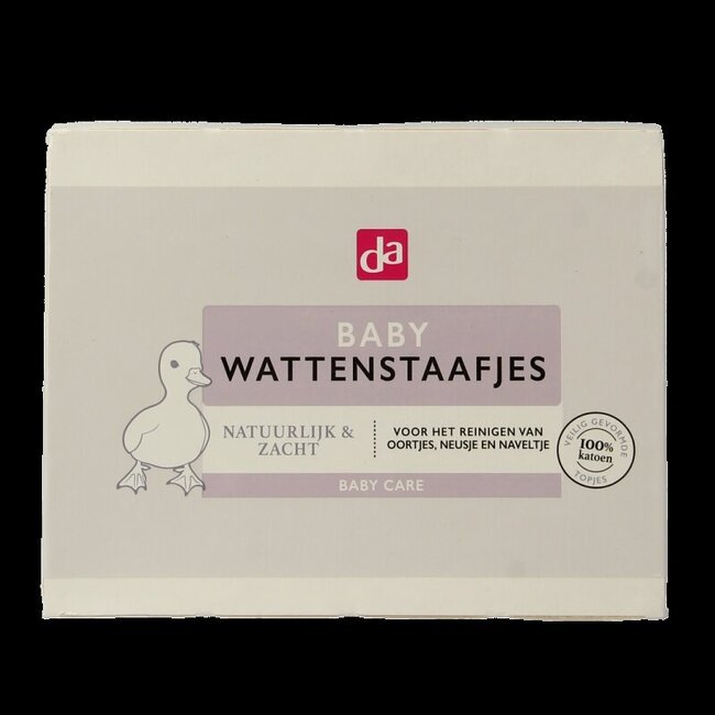 Wattenstaafjes baby 60 Stuks