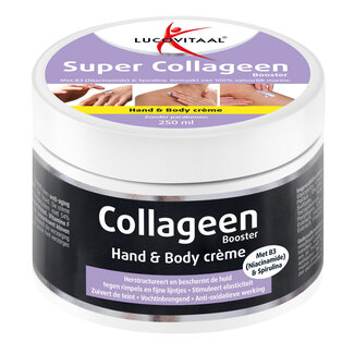 Lucovitaal Collageen hand & body creme 250 Milliliter