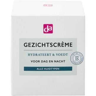 DA Moisturizer cream all skin types SPF15 50 Milliliter