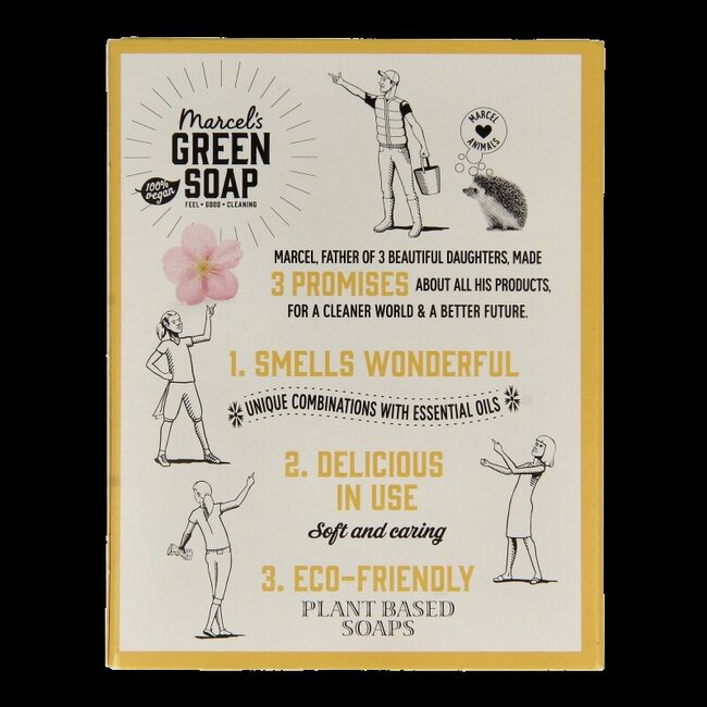 Marcel's Green Soap Conditioner bar vanilla & cherry blossom 60 Gram