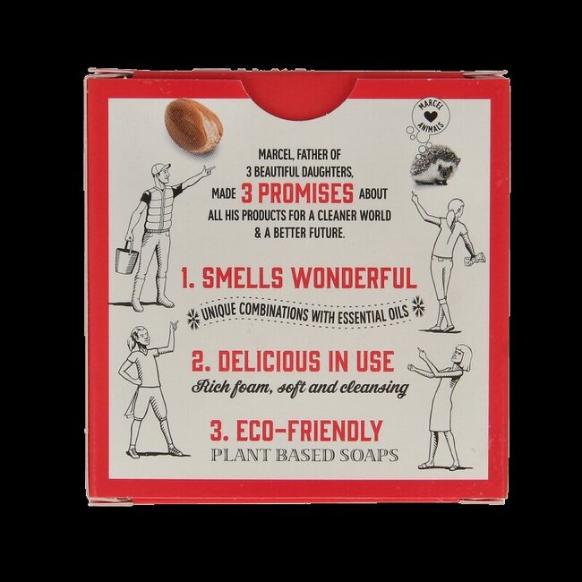 Marcel's Green Soap Après-shampooing solide argan & oudh 60 g