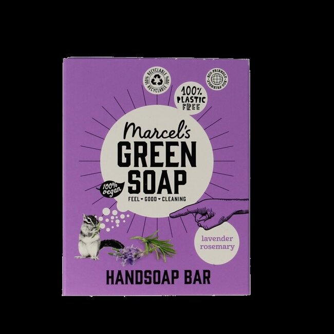 Handzeep bar lavender & rosemary 90 Gram